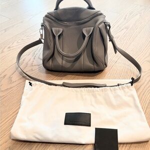 Alexander Wang Mini Gray Leather Bag